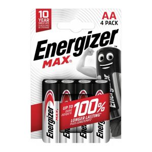 Energizer Max LR6 / AA alkaliparisto 4 kpl
