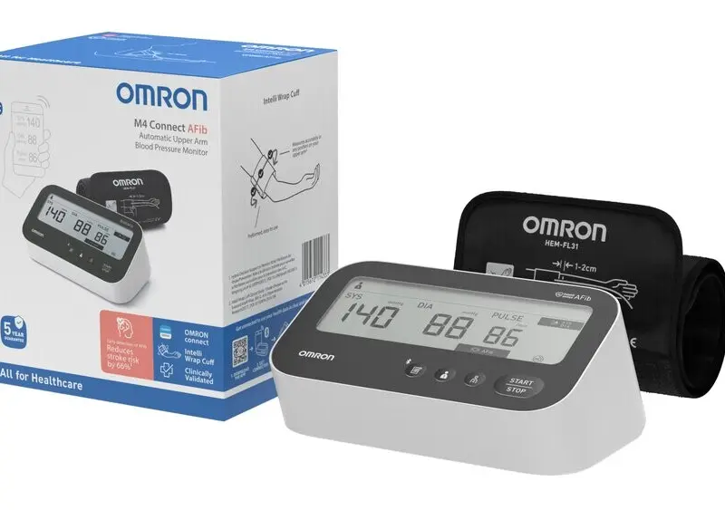 OMRON M4 Connect AFib verenpainemittari olkavarteen, Bluetooth