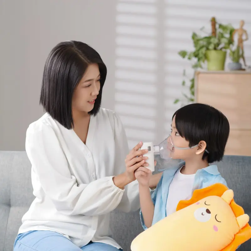 OMRON MicroAIR Go U300 inhalaattori, ladattava verkkosumutin