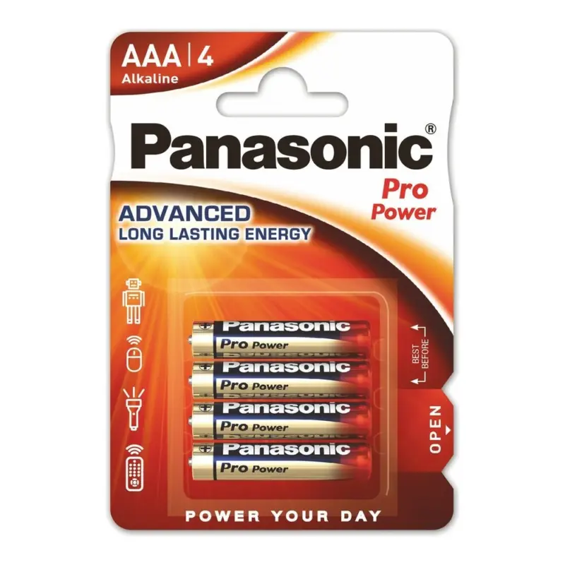 Panasonic Pro Power AAA-paristot (LR03), 4 kpl